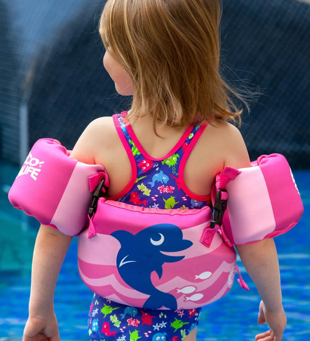 BECO Badevinger|Lær-At-Svømme Sæt - 15-30 Kg - Pink