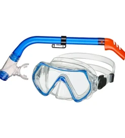 BECO Svømmebriller|Dykkermasker>Snorkelsæt - Ancona 4+ - Blå