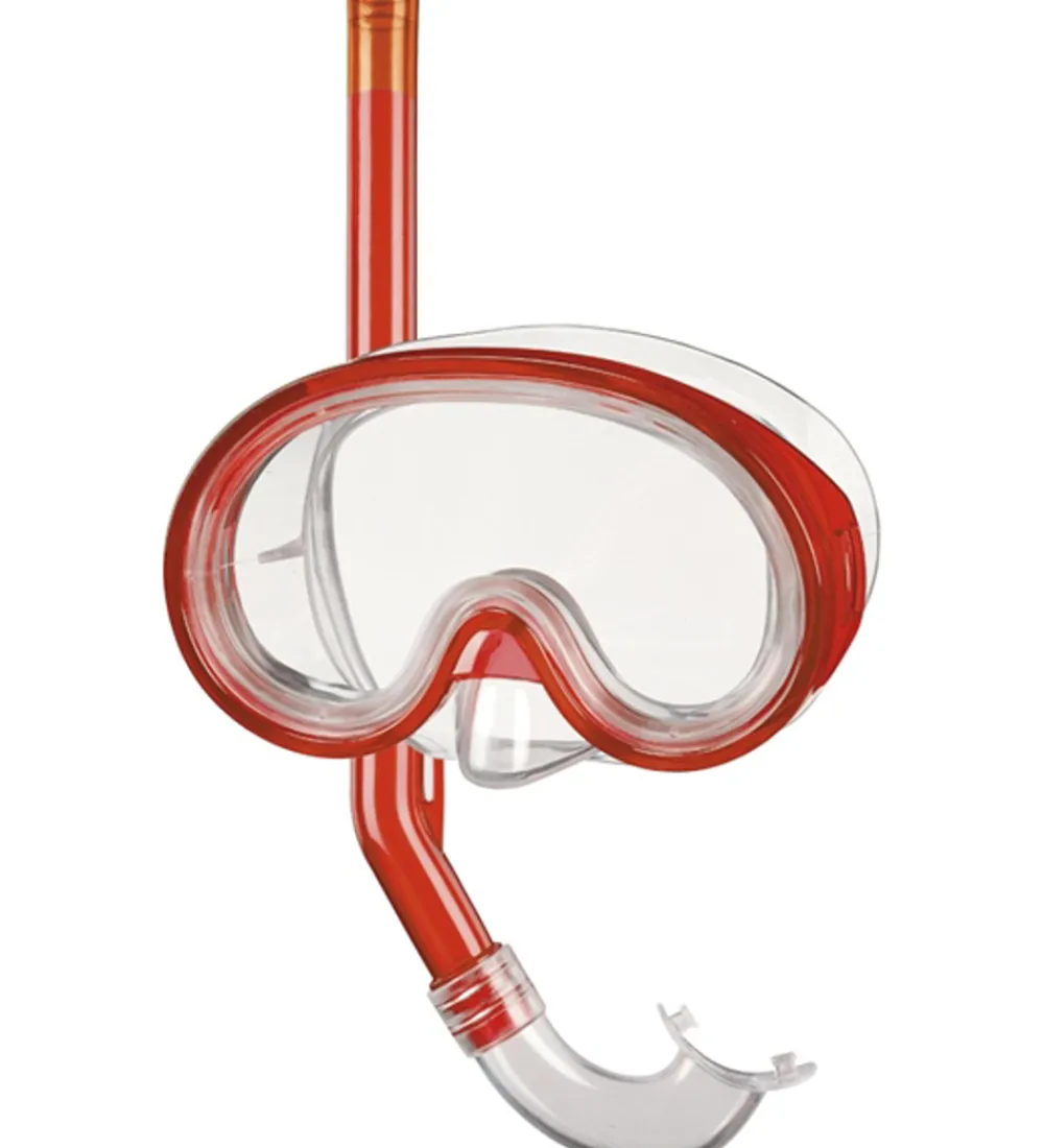 BECO Svømmebriller|Dykkermasker|Snorkelsæt - Havanna 8+ - Rød