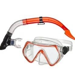 BECO Svømmebriller|Dykkermasker>Snorkelsæt - Livorno 8+ - Rød