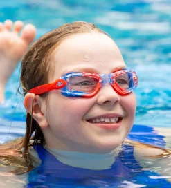 BECO Svømmebriller|Svømmebriller - Valencia 12+ - Blå/Rød