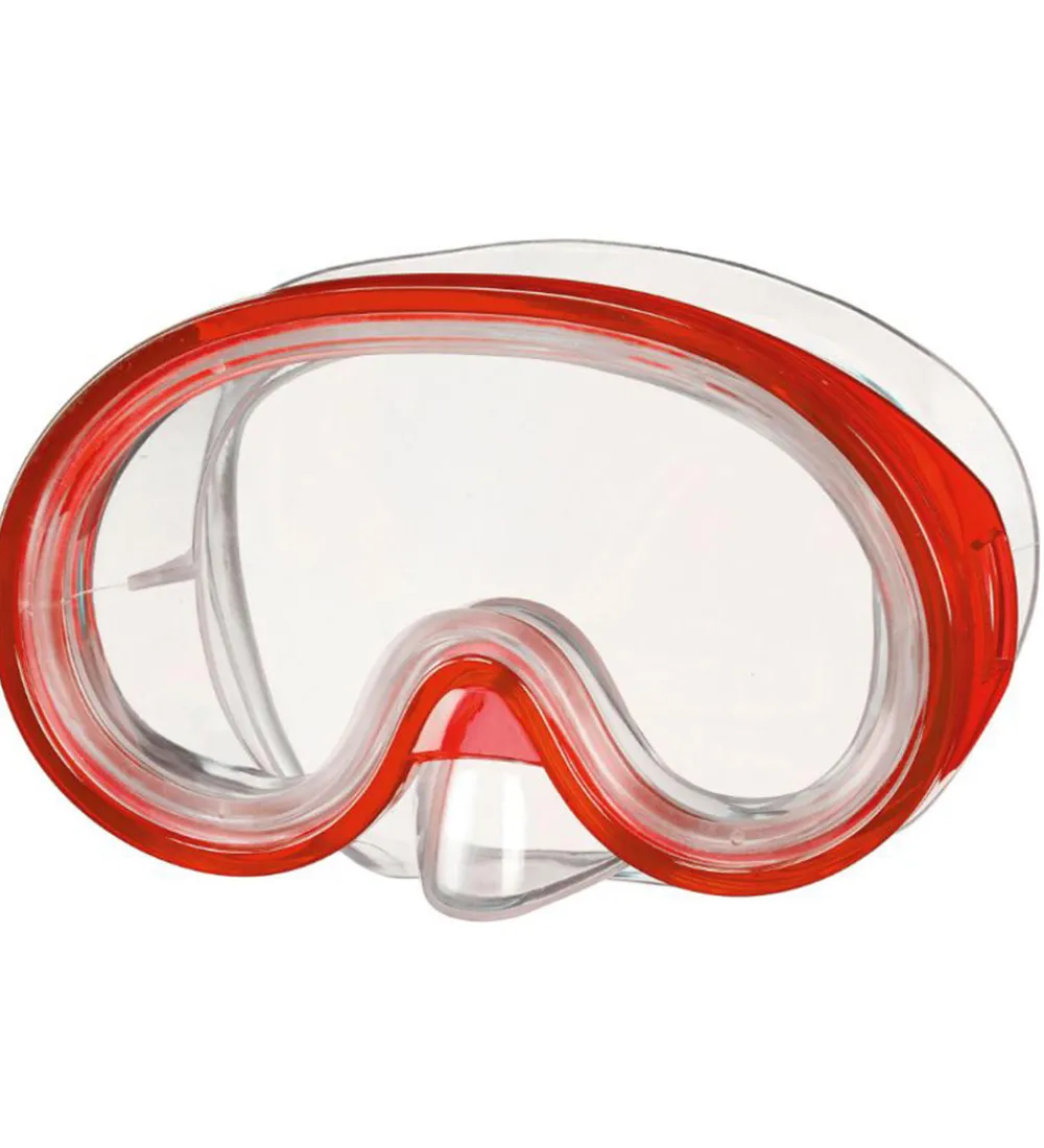 BECO Svømmebriller|Dykkermasker|Svømmemaske - Havanna 8+ - Rød