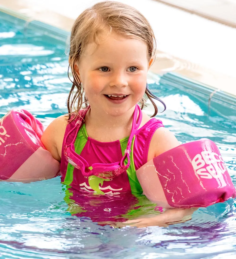 BECO Strandlegetøj|Badevinger|Svømmevinger - Neopren - 15-30 Kg - Pink
