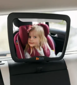 BeSafe Spejle>Babyspejl m. Lys - Baby Mirror XL2 - Sort