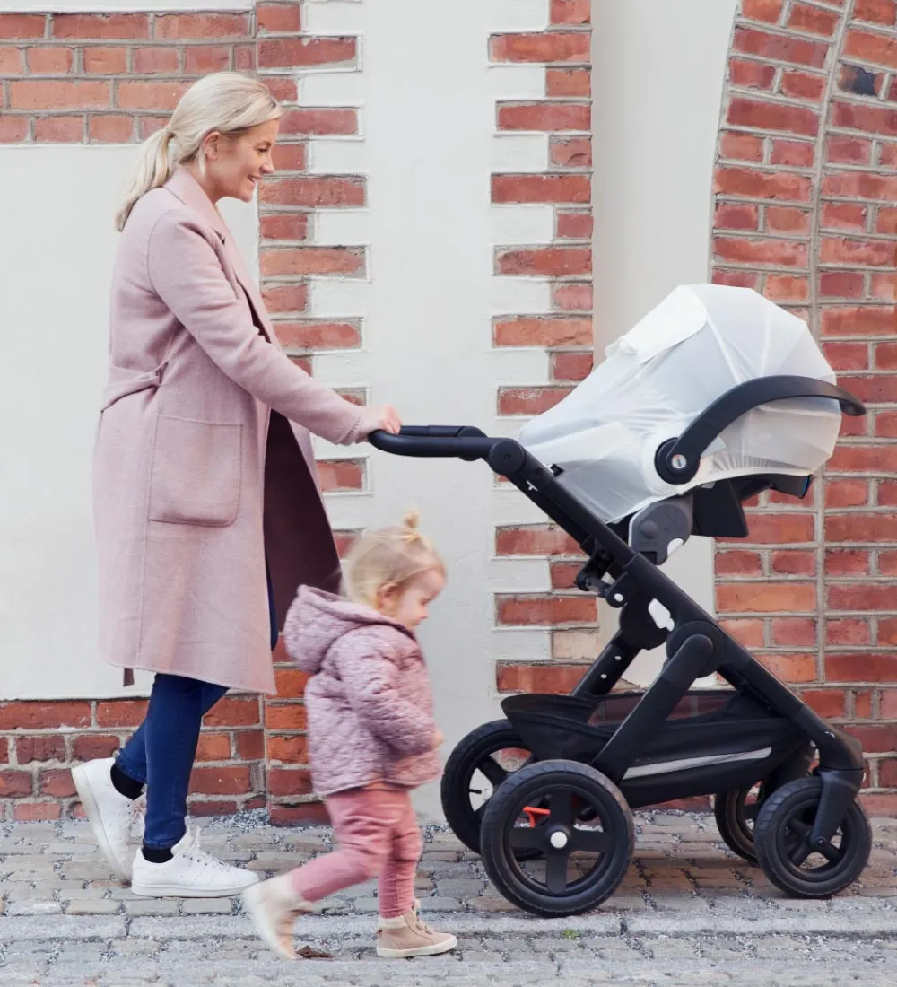 BeSafe Solsejl|Insektnet/Solskærm - UV50+ - Hvid