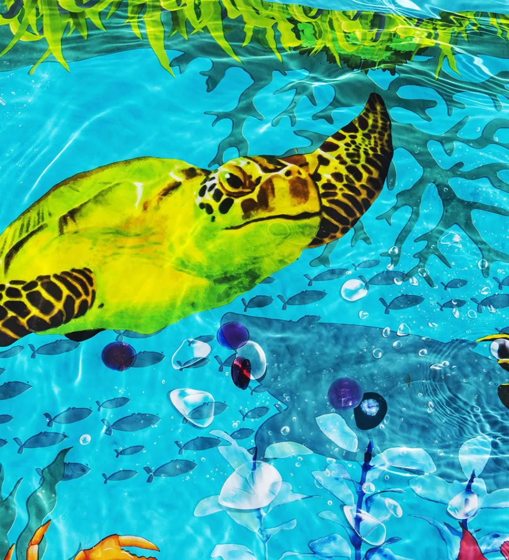 Bestway Vandleg|Badebassin|Badebassin m. Tilbehør - 262 x 175 cm - 3D Undersea Adve