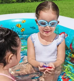 Bestway Vandleg|Badebassin|Badebassin m. Tilbehør - 262 x 175 cm - 3D Undersea Adve