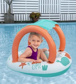 Bestway Badedyr|Flyder m. Skygge - 84 x 67 cm - Comfort Plush