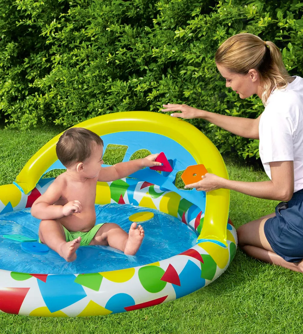 Bestway Vandleg|Badebassin|Legebassin - 120x117x46 cm - Lil' Splash & Learn