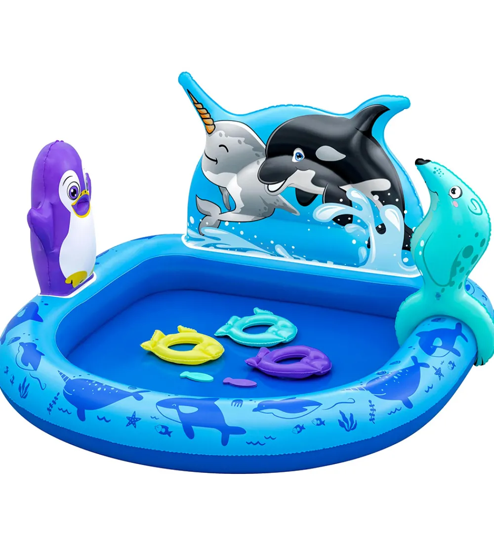 Bestway Vandleg|Badebassin|Legebassin - 134x131x73 cm - Polar Pals