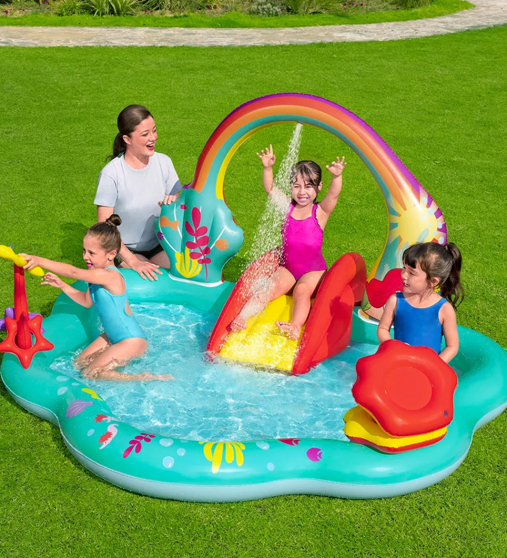 Bestway Vandleg|Badebassin>Legebassin - 221x193x117 cm - Disney - Den Lille Havfrue