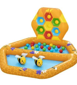 Bestway Vandleg|Badebassin>Legebassin m. Bolde - 127 x 119 cm - Lil' Beehive