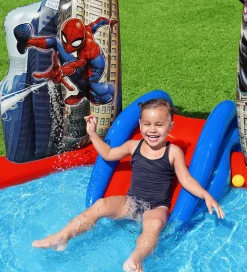 Bestway Vandleg|Badebassin>Legebassin m. Tilbehør - 211 x 206 cm - Spider-Man