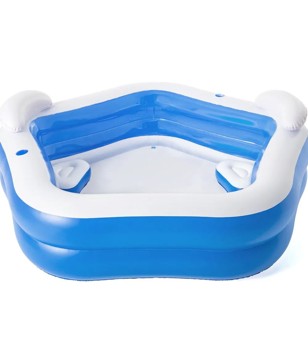 Bestway Badebassin>Oppustelig Badebassin - 213x206 cm - Family Fun