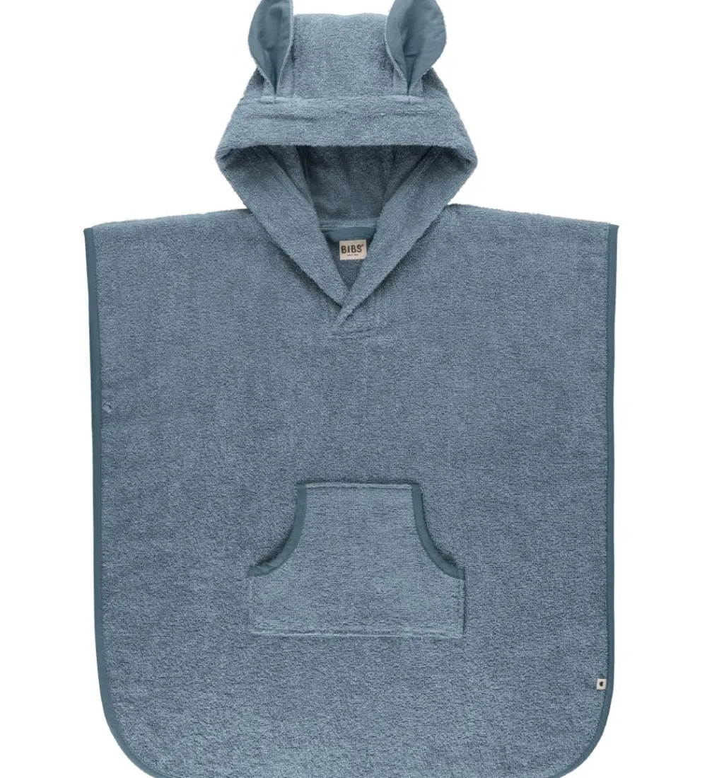 BIBS Babyhåndklæde- Og Poncho|Håndklæder>Badeponcho - 60x55 cm - Kangaroo - Petrol