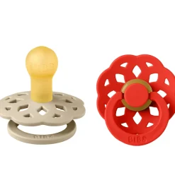 BIBS Sutter|Boheme Natsutter - Str. 2 - 2-pak - Rund - Vanilla/Candy Ap