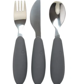 Børn BIBS Børnebestik|Børnebestik - 3-Pak - Iron