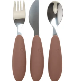 Børn BIBS Børnebestik|Børnebestik - 3-Pak - Woodchuck