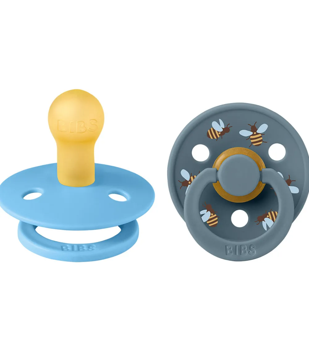 BIBS Sutter>Colour Sutter - Str. 1 - 2-pak - Rund - Breeze Mix