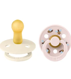 BIBS Sutter>Colour Sutter - Str. 2 - 2-pak - Rund - Ivory Mix