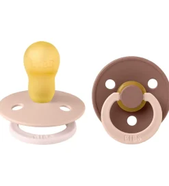 BIBS Sutter>Colour Sutter - Str. 3 - 2-pak - Rund - Blush Woodchuck