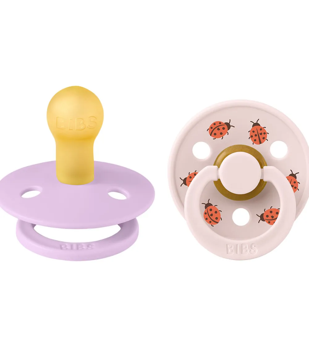 BIBS Sutter>Colour Sutter - Str. 1 - 2-pak - Rund - Violet Sky Mix