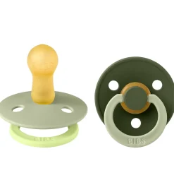 BIBS Sutter>Colour Sutter - Str. 2 - 2-pak - Rund - Sage Hunter Green