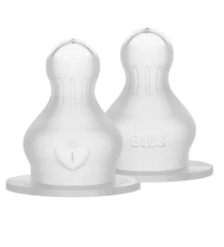 BIBS Sutteflasker|Amning>Flaskesut - 2-pak - Medium Flow - Silicone