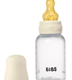 BIBS Sutteflasker|Amning>Sutteflaske - 150 ml - PP/Naturgummi - Ivory