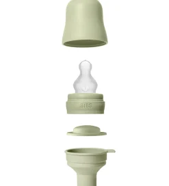 BIBS Sutteflasker|Amning>Sutteflaske - 270 ml - PP/Silikone - Sage
