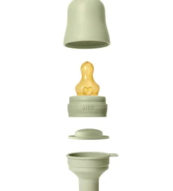 BIBS Sutteflasker|Amning>Sutteflaske - 270 ml - PP/Naturgummi - Sage