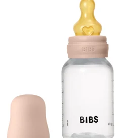 BIBS Sutteflasker|Amning>Sutteflaske - 150 ml - PP/Naturgummi - Blush