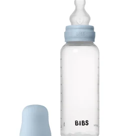 BIBS Sutteflasker|Amning|Sutteflaske - 270 ml - PP/Silikone - Baby Blue