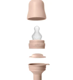 BIBS Sutteflasker|Amning|Sutteflaske - 150 ml - PP/Silikone - Blush