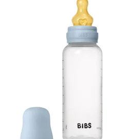 BIBS Sutteflasker|Amning>Sutteflaske - 270 ml - PP/Naturgummi - Baby Blue