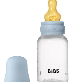 BIBS Sutteflasker|Amning>Sutteflaske - 150 ml - PP/Naturgummi - Baby Blue