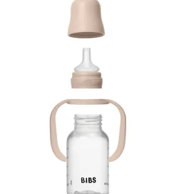BIBS Sutteflasker|Spisetid>Sutteflaske m. Håndtag - 150 ml - Blush