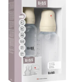 BIBS Sutteflasker|Amning>Sutteflaskesæt - Grow and Flow - Silikone - 150 ml/270 ml