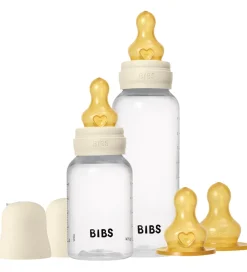 BIBS Sutteflasker|Amning>Sutteflaskesæt - Grow and Flow - Naturgummi - 150 ml/270 ml