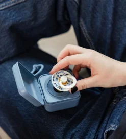 BIBS Bokse Og Kasser>X Liberty Sutteboks - 7x5 cm - Petrol