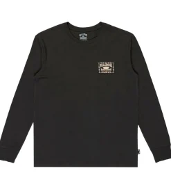 Børn Billabong T-Shirts|Bluse - Double Spread - Washed Black