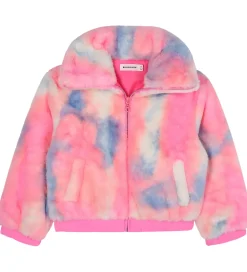 Børn Billieblush Overgangsjakker>Jakke - Imiteret Pels - Pink