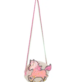 Billieblush Skuldertasker|Skuldertaske - Imiteret Pels - Ivory m. Hest