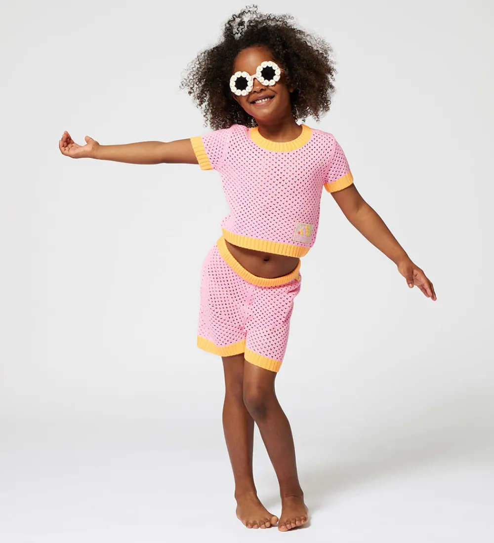 Billieblush Solbriller>Solbriller - UV40 - Pink Pale m. Blomster