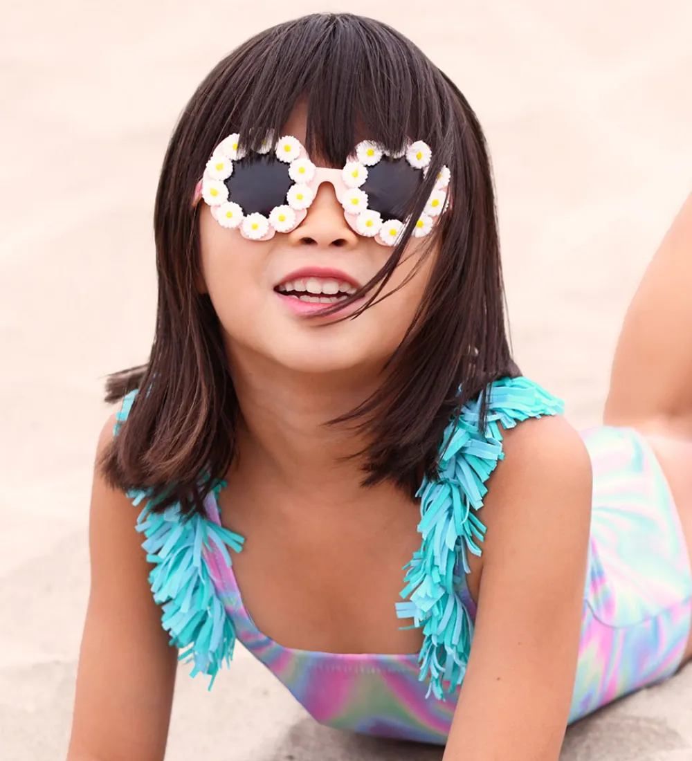 Billieblush Solbriller>Solbriller - UV40 - Pink Pale m. Blomster