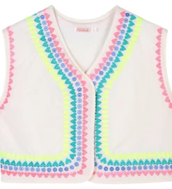 Børn Billieblush Veste|Vest - Ivory m. Neon