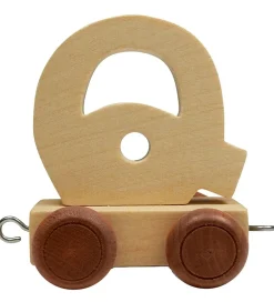 Bino Toys Fødselsdagstoge|Bogstaver|Navnetog - Træ - 5 cm - Q