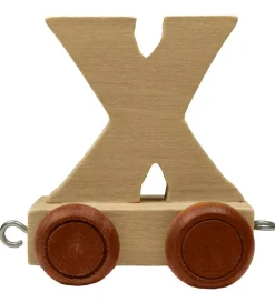 Bino Toys Fødselsdagstoge|Bogstaver|Navnetog - Træ - 5 cm - X