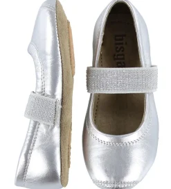 Bisgaard Skindfutter|Ballerina Hjemmesko - Sølv