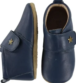 Bisgaard Skindfutter|Skindfutter - Navy m. Stjerne